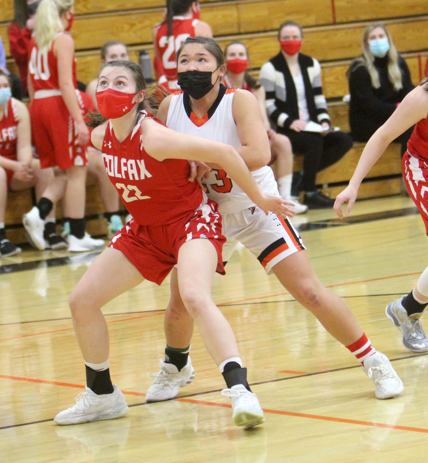 Colfax at Elk Mound girls basketball 1-25-21
